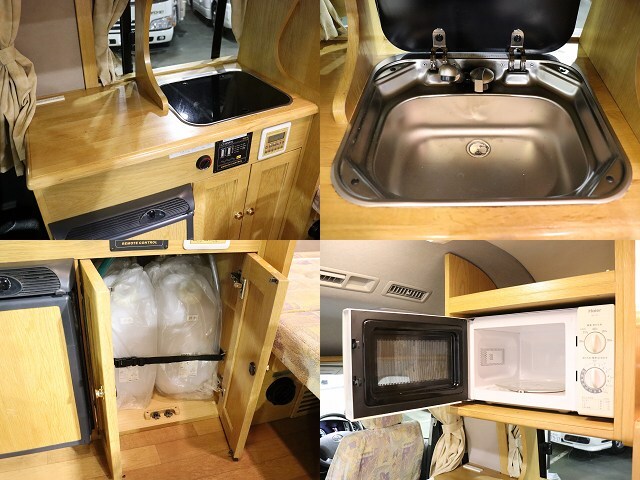 キャンピングカー バンコン ﾊｲｴｰｽ ｶﾄｰﾓｰﾀｰ ﾛﾝｸﾞﾄﾚｲﾝ 4WD　FF