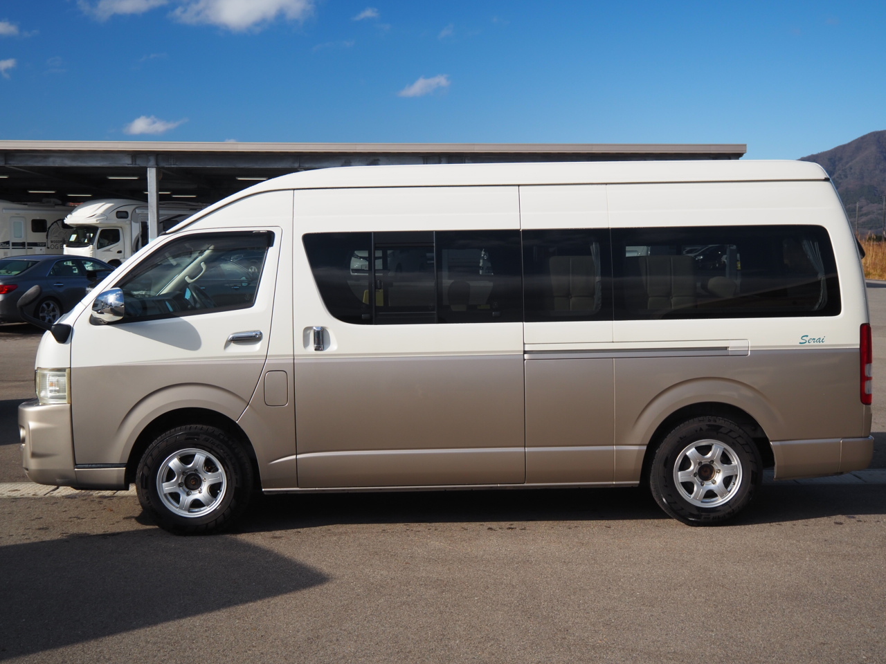 キャンピングカー バンコン ﾊｲｴｰｽ ﾚｸﾋﾞｨ ｻﾗｲ 4WD FFﾋｰﾀｰ 