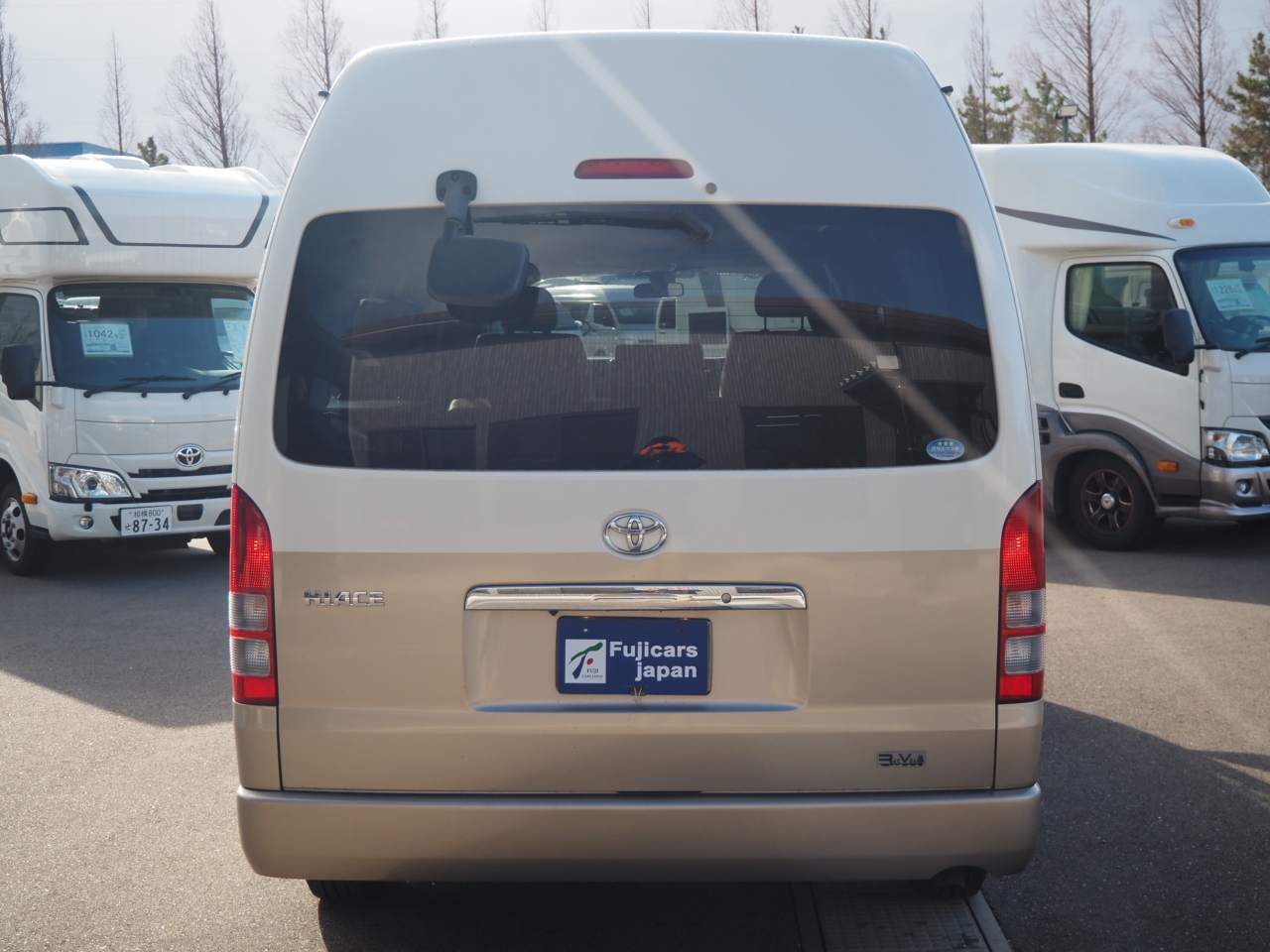 キャンピングカー バンコン ﾊｲｴｰｽ ﾚｸﾋﾞｨ ｻﾗｲ 4WD FFﾋｰﾀｰ 