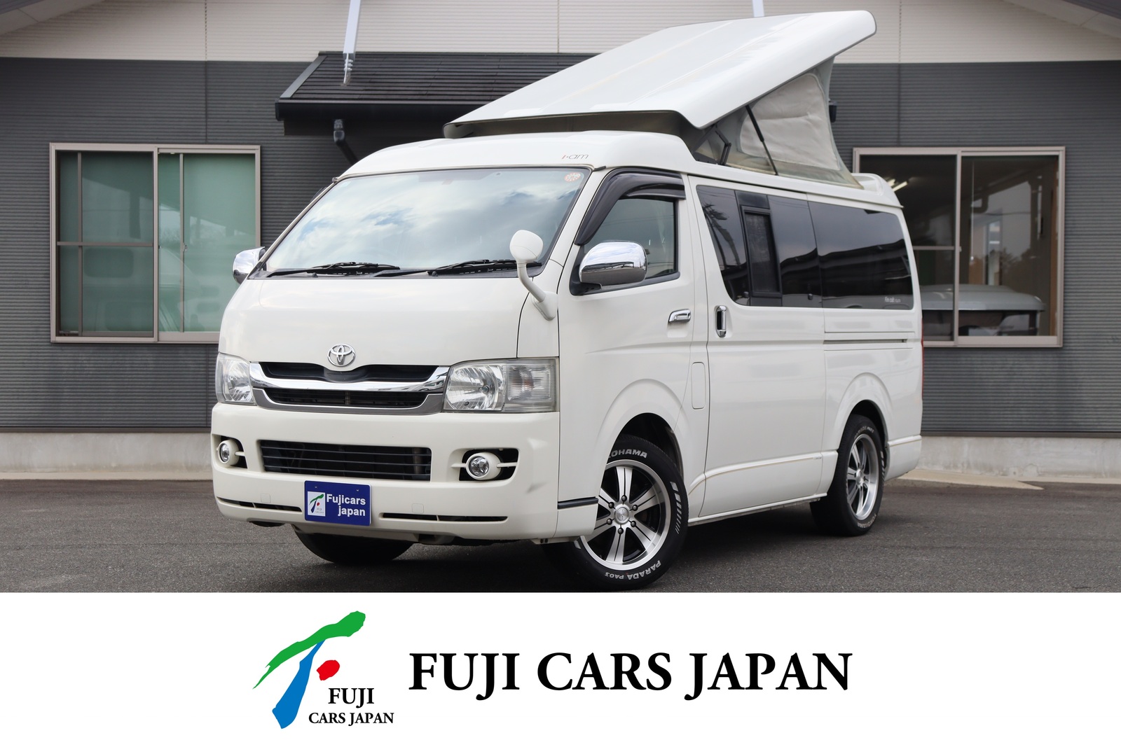 キャンピングカー バンコン ハイエース アムクラフト アイアム