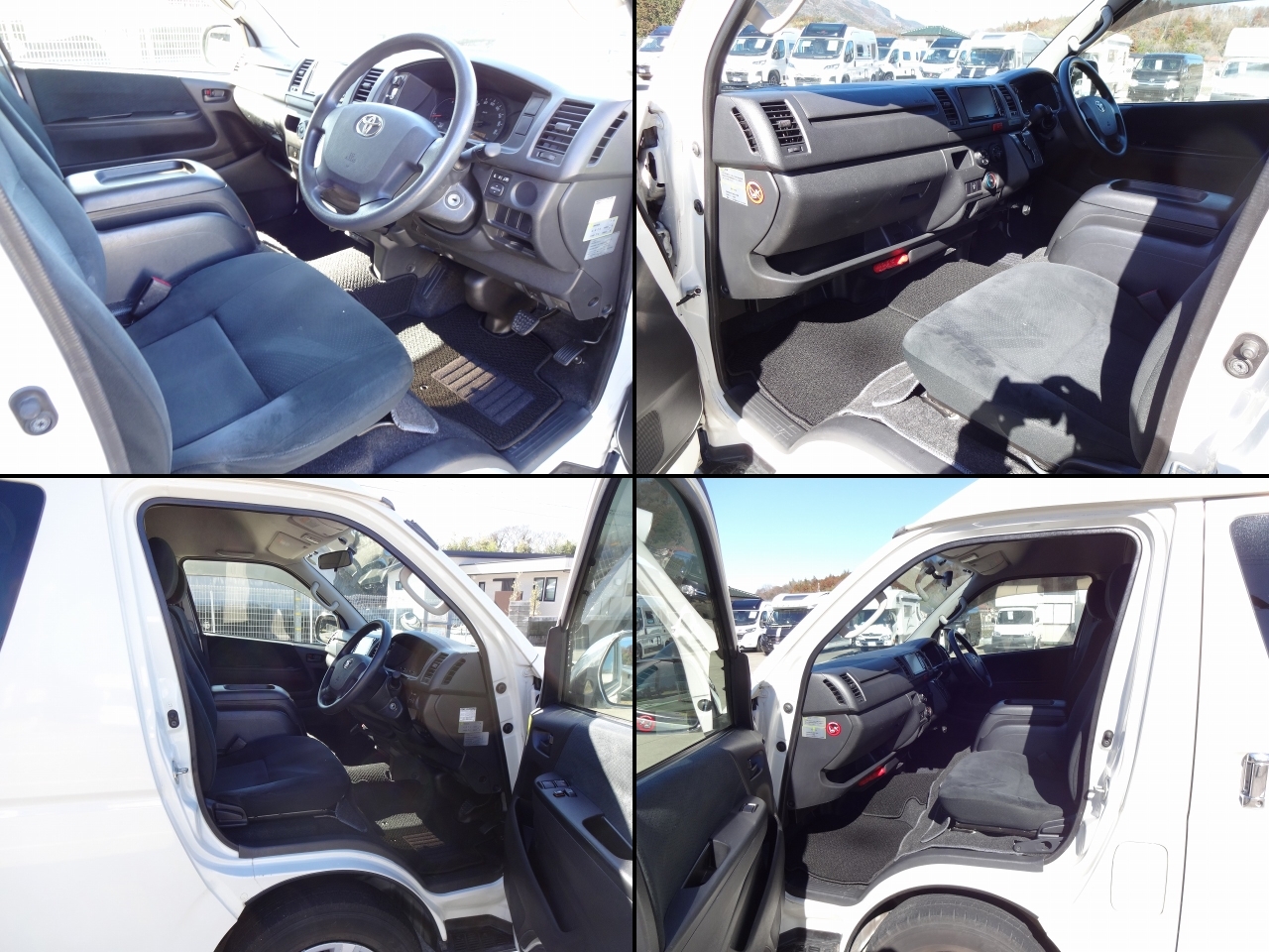 キャンピングカー バンコン ﾊｲｴｰｽ ﾋﾞｰｸﾙ ｸｯﾁｪｯﾀ　FF　展開式二段ﾍﾞｯﾄﾞ