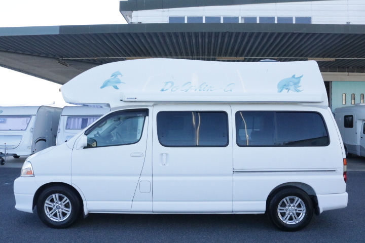 キャンピングカー バンコン ｸﾞﾗﾝﾄﾞﾊｲｴｰｽﾅｯﾂRVﾄﾞﾙﾌｨﾝG FFﾋｰﾀｰ