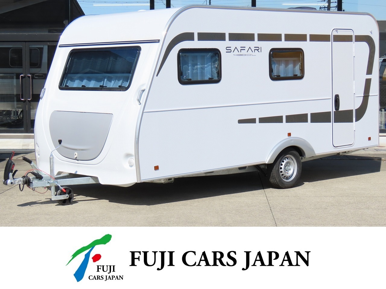 キャンピングカー トレーラー アクロスカー　サファリ430DL　牽引免許不要 新車即納