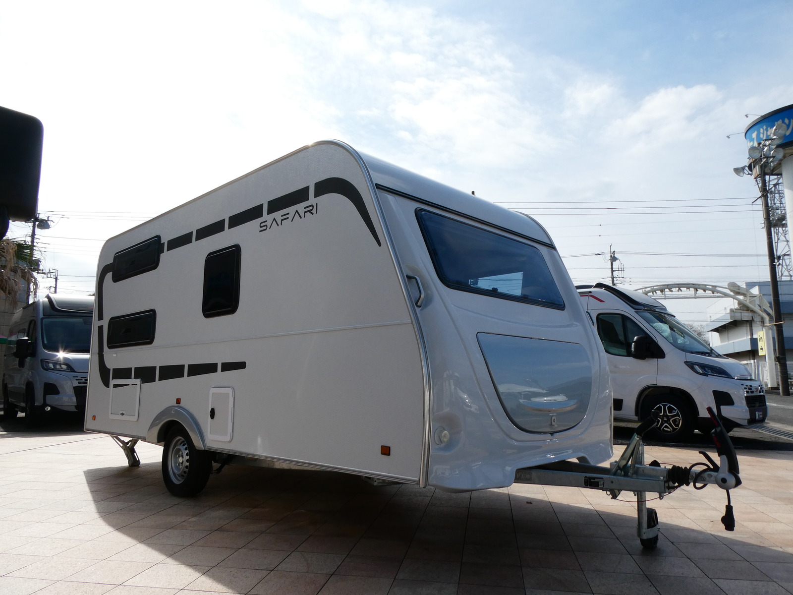キャンピングカー トレーラー ｻﾌｧﾘ　430DL　けん引免許不要【OP注意】新車即納