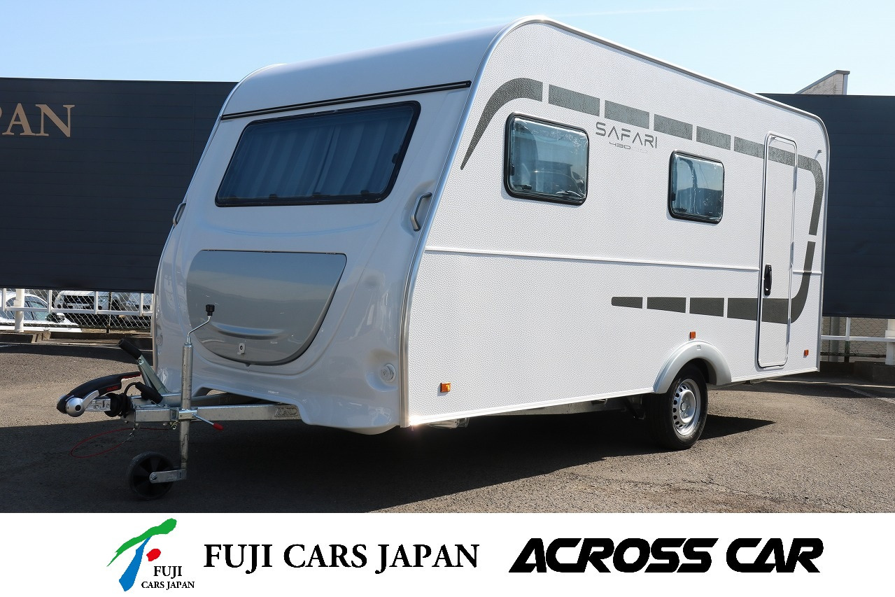 キャンピングカー トレーラー アクロスカーサファリ 430DD　けん引免許不要　新車即納車