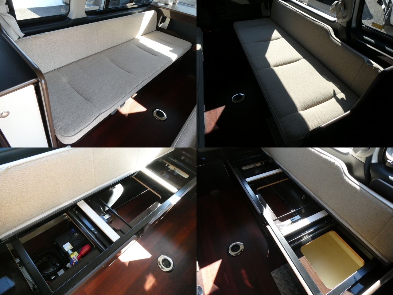 キャンピングカー バンコン ｱﾈｯｸｽ　ﾘｺﾙｿ　DC冷蔵庫　外部電源