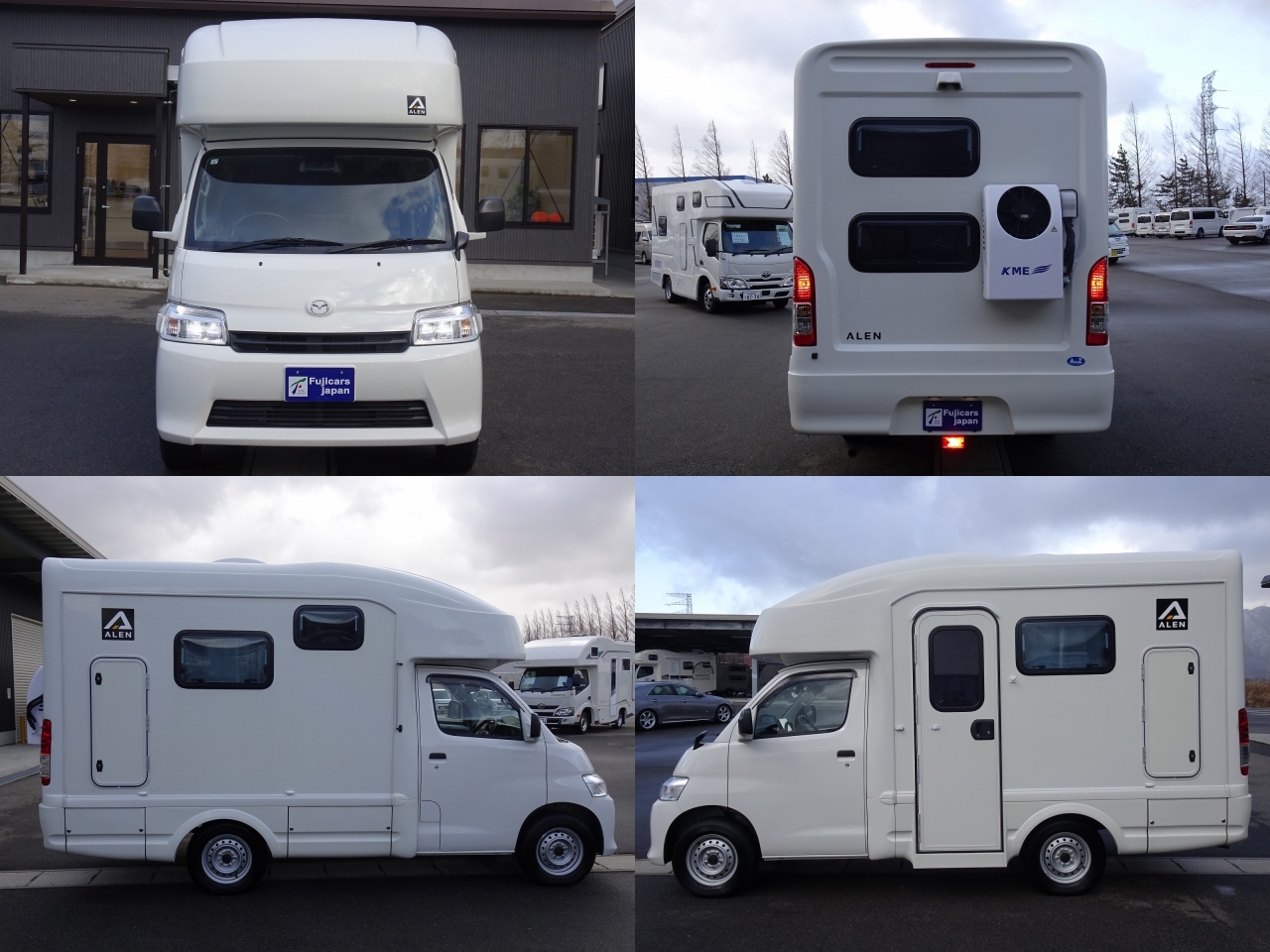 キャンピングカー キャブコン ﾎﾞﾝｺﾞ AtoZ ｱﾚﾝ･ﾊｲ 4WD 12Vｸｰﾗｰ