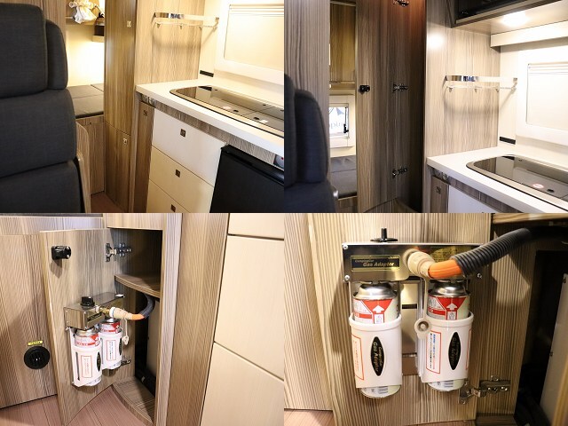 キャンピングカー キャブコン ｶﾑﾛｰﾄﾞ ﾊﾞﾝﾃｯｸ ｼﾞﾙ520 4WD　FF　AC