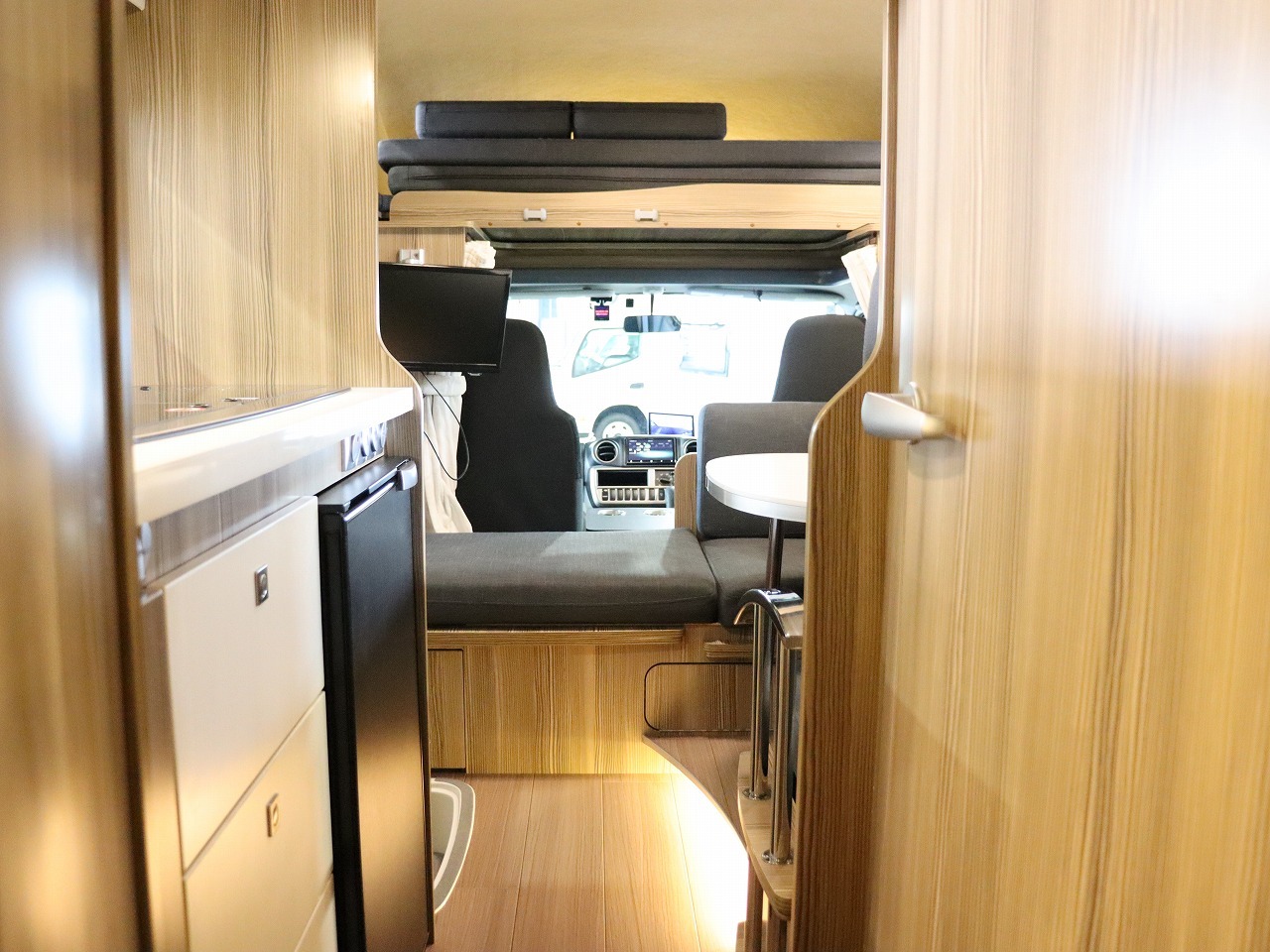 キャンピングカー キャブコン ｶﾑﾛｰﾄﾞ ﾊﾞﾝﾃｯｸ ｼﾞﾙ520 4WD　FF　AC