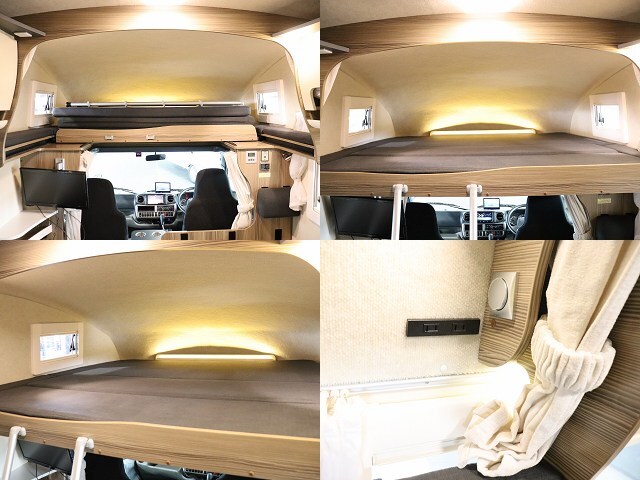 キャンピングカー キャブコン ｶﾑﾛｰﾄﾞ ﾊﾞﾝﾃｯｸ ｼﾞﾙ520 4WD　FF　AC