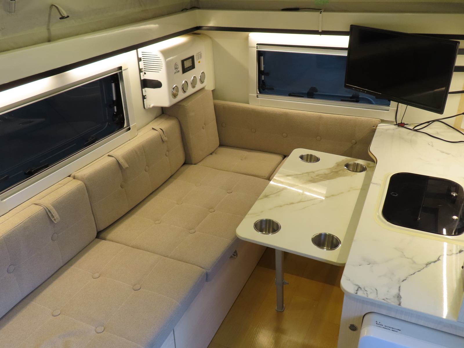 キャンピングカー 軽キャンパー ﾊｲｾﾞｯﾄ JPｽﾀｰ ﾊｯﾋﾟｰ1+ ｼﾃｨ 4WD