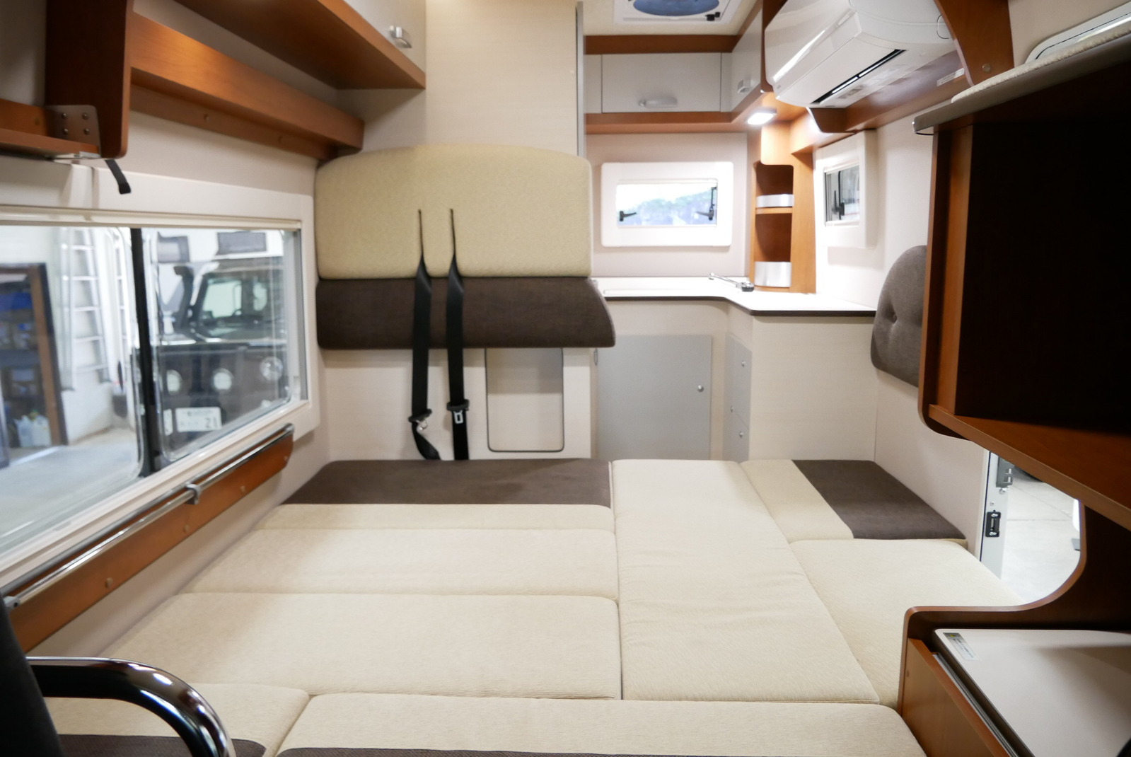 キャンピングカー キャブコン ﾎﾞﾝｺﾞ ﾛｰﾀｽRV ﾏﾝﾎﾞｳｲﾌﾞ 家庭用ｴｱｺﾝ