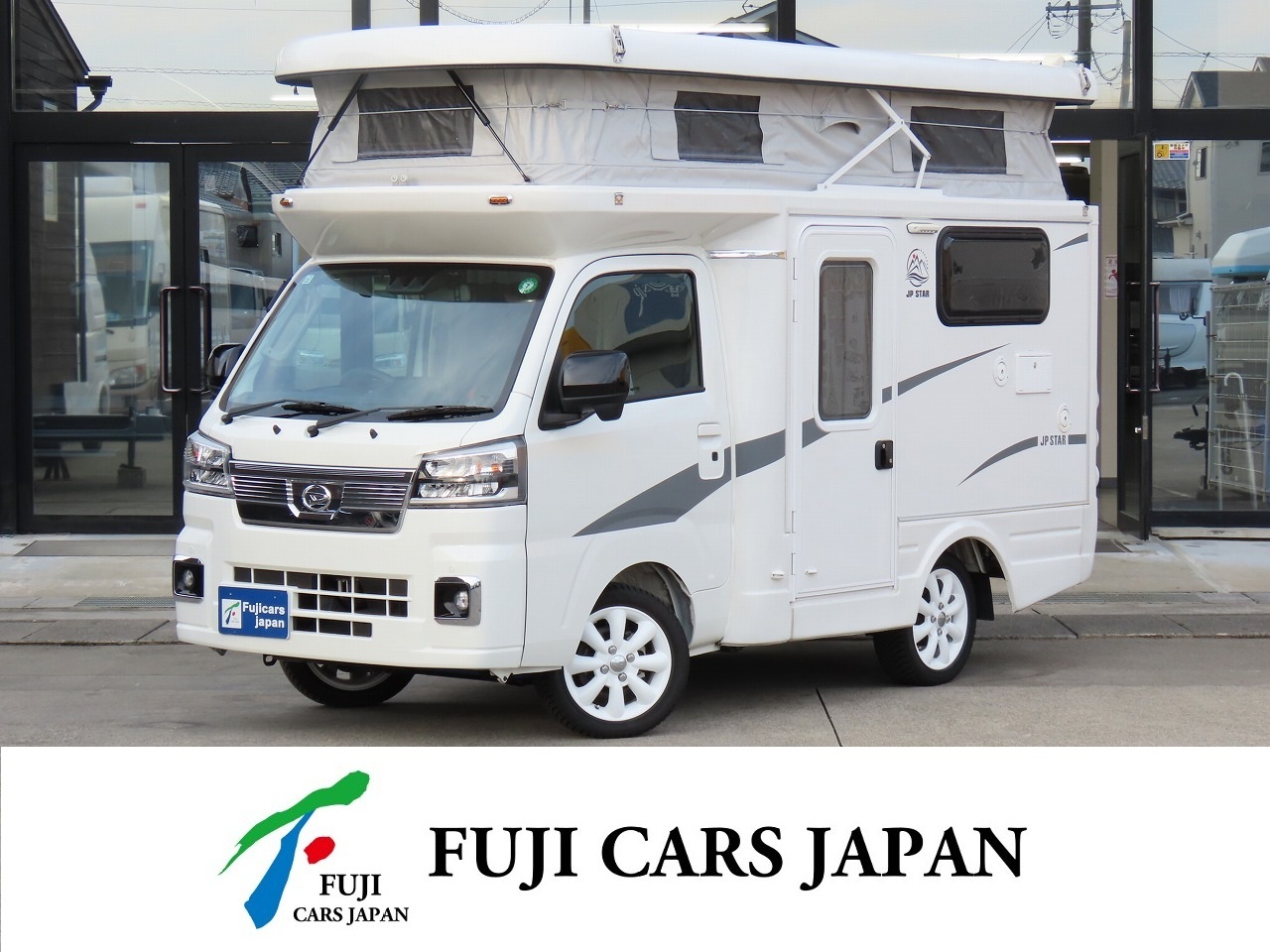 キャンピングカー 軽キャンパー ハイゼットJPスターハッピー1₊シティ4WD