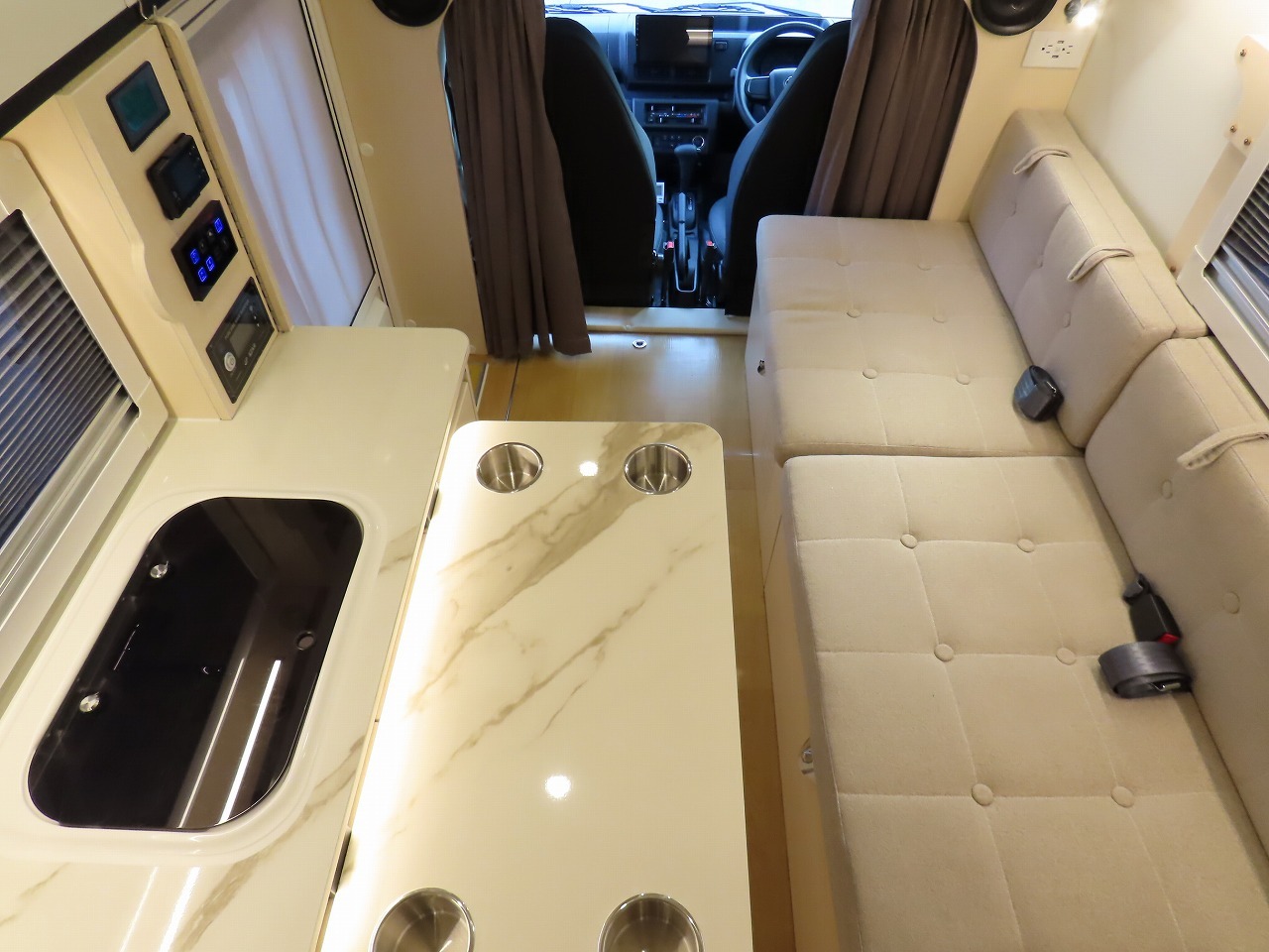 キャンピングカー 軽キャンパー ﾊｲｾﾞｯﾄJPｽﾀｰﾊｯﾋﾟｰ1₊ｼﾃｨ4WD