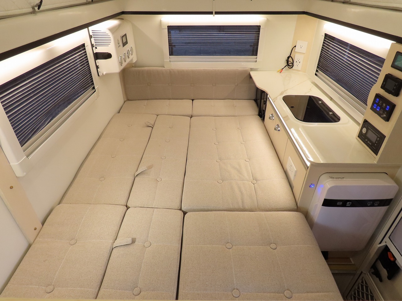 キャンピングカー 軽キャンパー ﾊｲｾﾞｯﾄJPｽﾀｰﾊｯﾋﾟｰ1₊ｼﾃｨ4WD