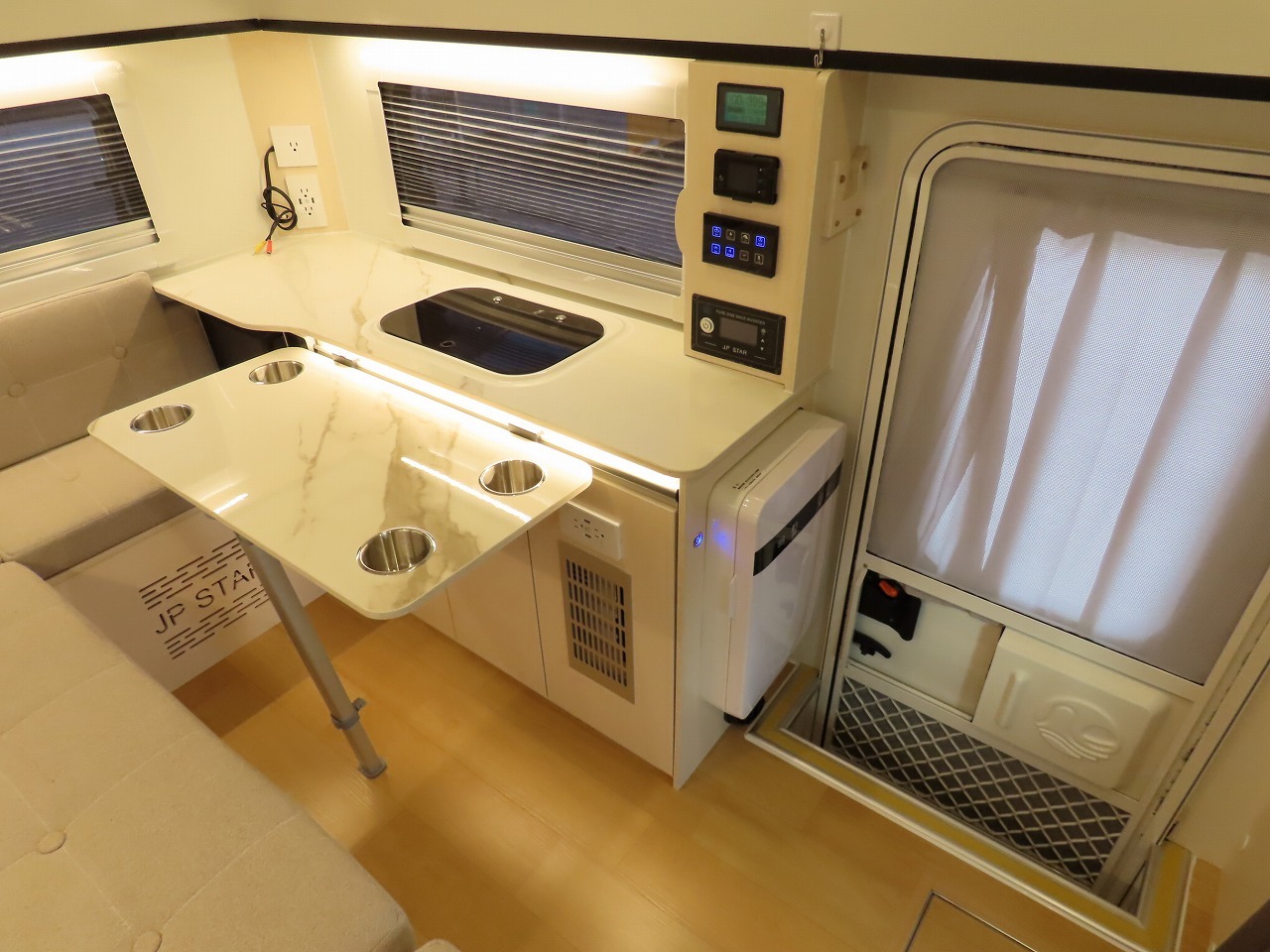 キャンピングカー 軽キャンパー ﾊｲｾﾞｯﾄJPｽﾀｰﾊｯﾋﾟｰ1₊ｼﾃｨ4WD