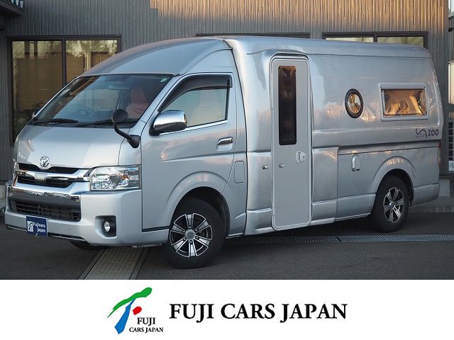 キャンピングカー バンコン ハイエース カトーモーター ZOOイルデルフィーノ 4WD