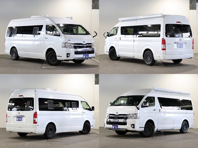 キャンピングカー バンコン ﾊｲｴｰｽ ｱﾙﾍﾟｼﾞｵ ﾘﾗｯｸｽ 4WD　FF