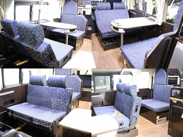 キャンピングカー バンコン ﾊｲｴｰｽ ｱﾙﾍﾟｼﾞｵ ﾘﾗｯｸｽ 4WD　FF