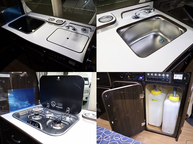 キャンピングカー バンコン ﾊｲｴｰｽ ｱﾙﾍﾟｼﾞｵ ﾘﾗｯｸｽ 4WD　FF