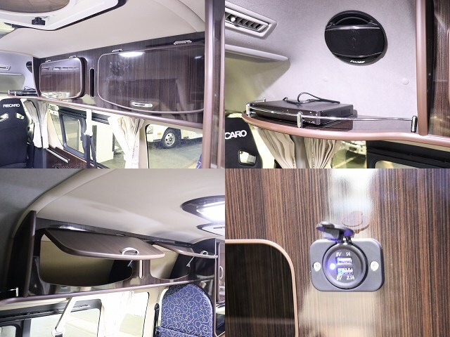 キャンピングカー バンコン ﾊｲｴｰｽ ｱﾙﾍﾟｼﾞｵ ﾘﾗｯｸｽ 4WD　FF