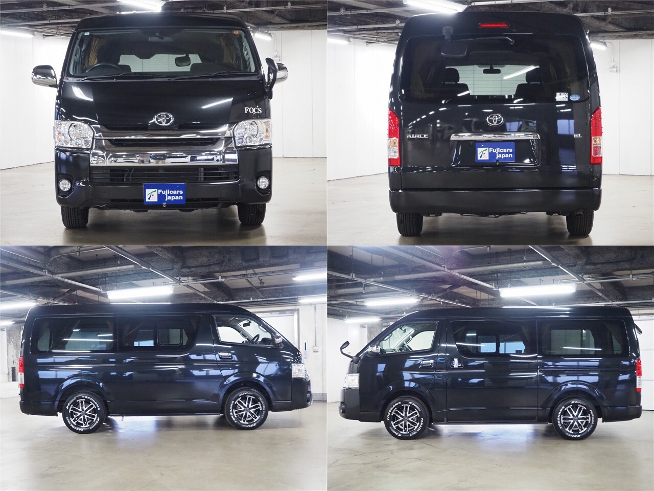 キャンピングカー バンコン ﾊｲｴｰｽ FOCS DS 4WD　FFﾋｰﾀｰ