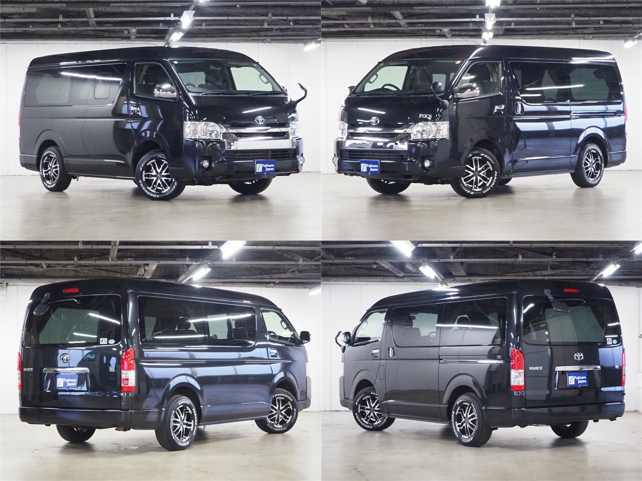 キャンピングカー バンコン ﾊｲｴｰｽ FOCS DS 4WD　FFﾋｰﾀｰ