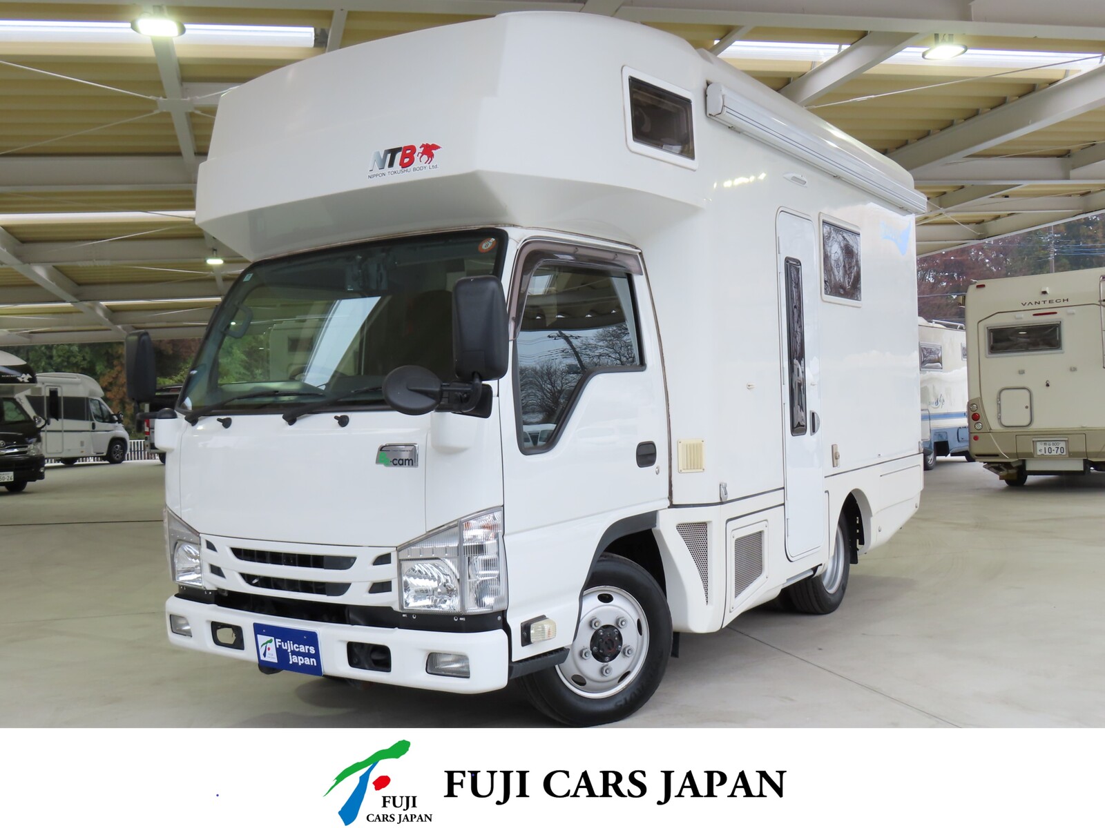 キャンピングカー キャブコン ビーカム NTBツバサ 家庭用エアコン FF暖房 4WD