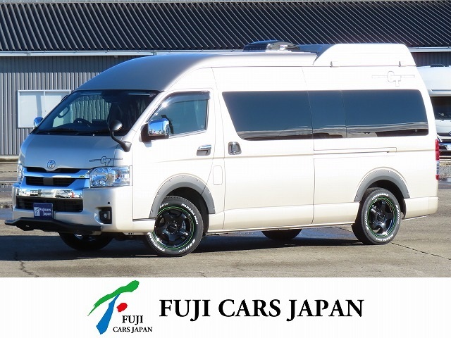キャンピングカー バンコン ハイエース トイファクトリー GT 家庭用エアコン 4WD