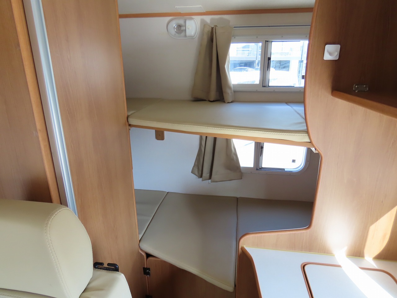 キャンピングカー キャブコン ﾎﾞﾝｺﾞ ﾏｯｸﾚｰﾃﾞｲﾌﾞﾚｲｸ FF暖房 窓ｴｱｺﾝ