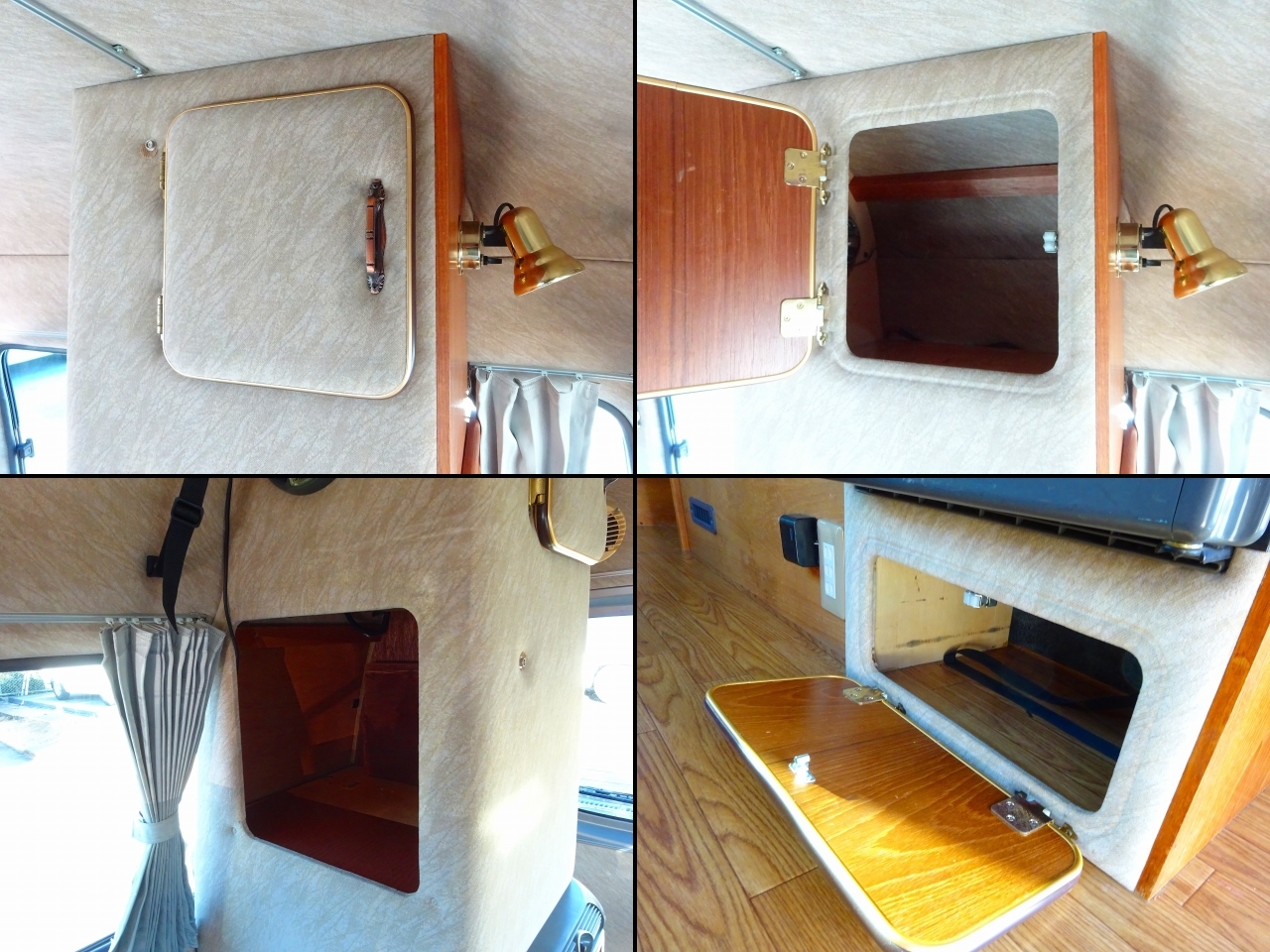 キャンピングカー バンコン ｷｬﾗﾊﾞﾝ ﾋﾞｰｸﾙ ﾌｭｰﾁｬｰ　FF　冷蔵庫