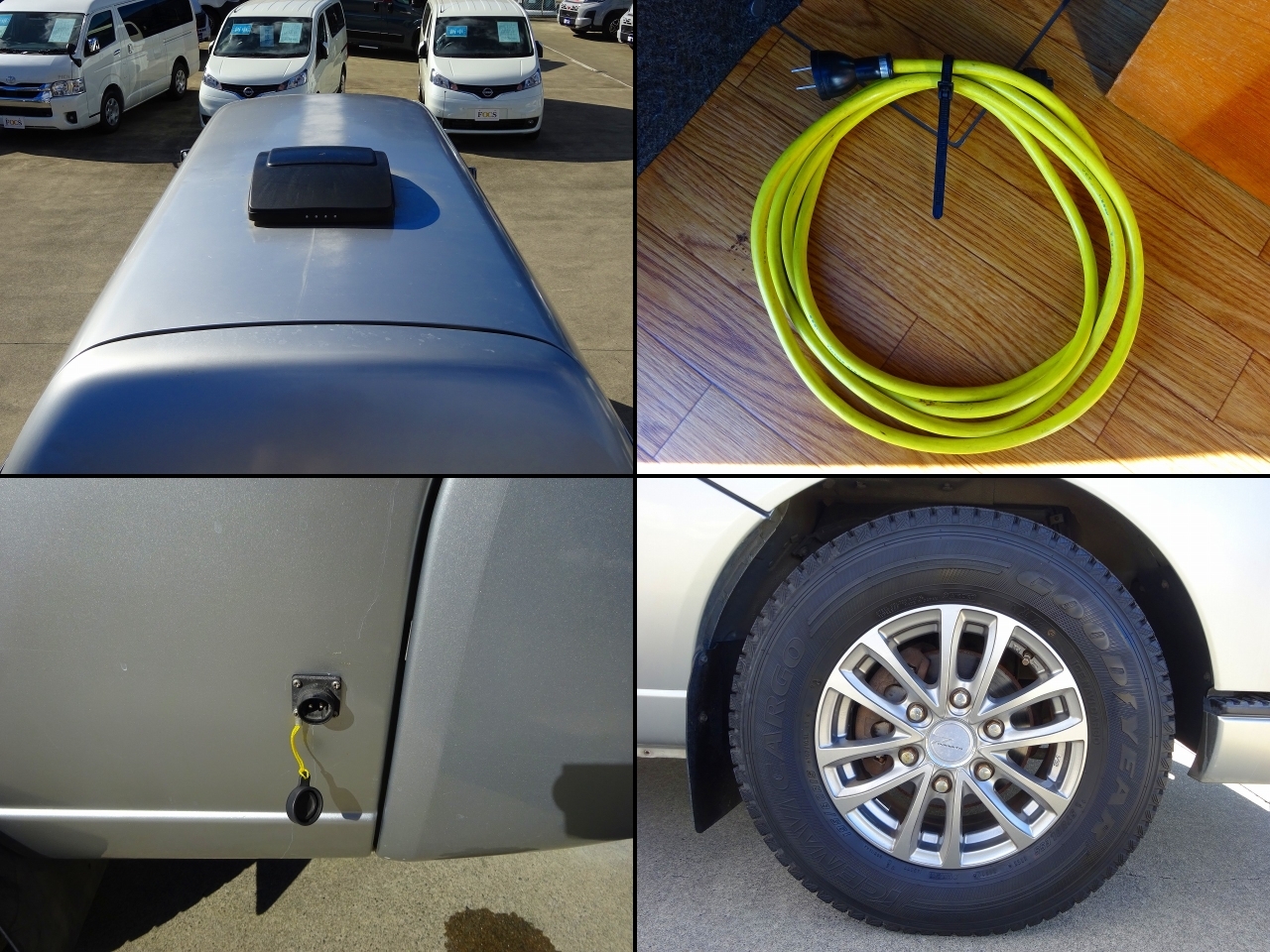 キャンピングカー バンコン ｷｬﾗﾊﾞﾝ ﾋﾞｰｸﾙ ﾌｭｰﾁｬｰ　FF　冷蔵庫