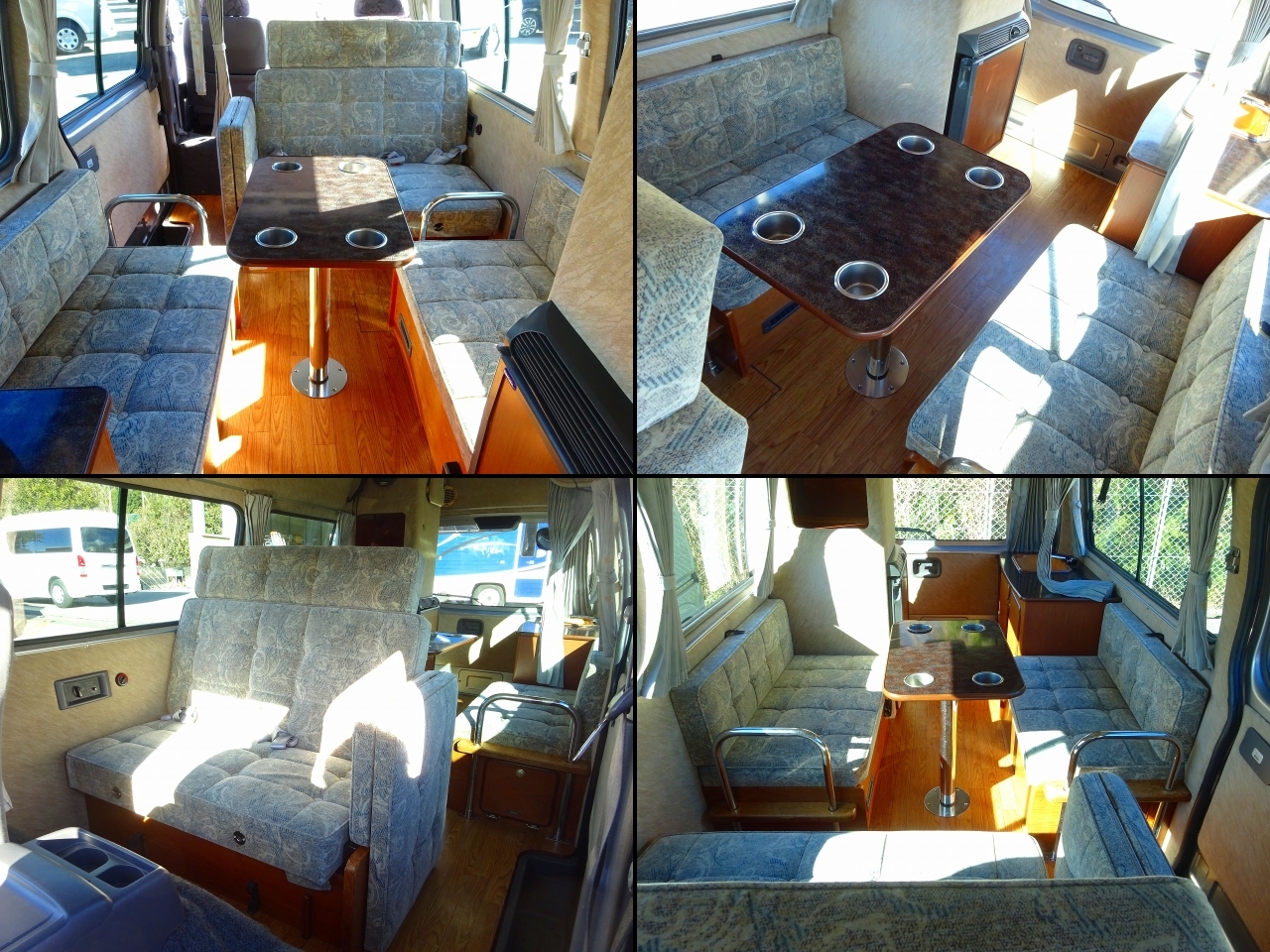 キャンピングカー バンコン ｷｬﾗﾊﾞﾝ ﾋﾞｰｸﾙ ﾌｭｰﾁｬｰ　FF　冷蔵庫