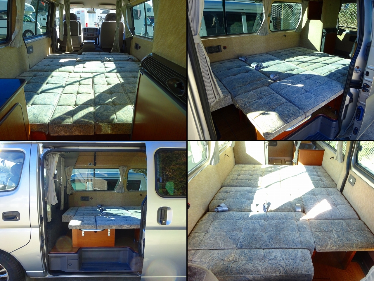 キャンピングカー バンコン ｷｬﾗﾊﾞﾝ ﾋﾞｰｸﾙ ﾌｭｰﾁｬｰ　FF　冷蔵庫