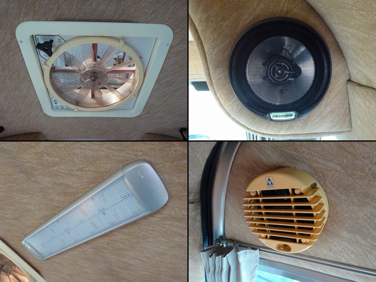 キャンピングカー バンコン ｷｬﾗﾊﾞﾝ ﾋﾞｰｸﾙ ﾌｭｰﾁｬｰ　FF　冷蔵庫