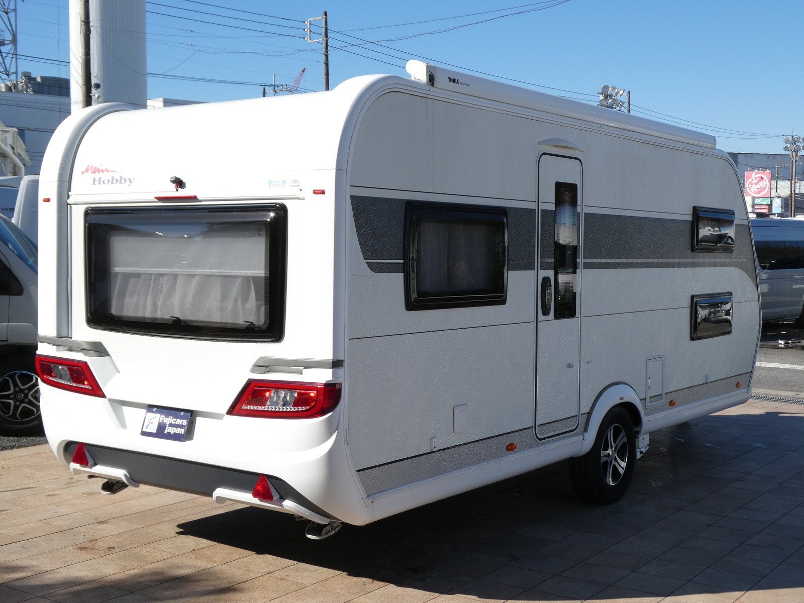 キャンピングカー トレーラー ﾎﾋﾞｰ　515UHKﾃﾞﾗｯｸｽ　家庭用ｴｱｺﾝ　温水ﾎﾞｲﾗｰ