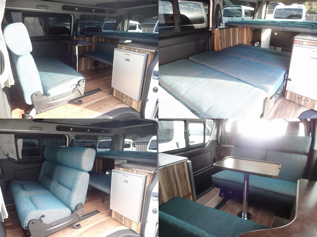 キャンピングカー バンコン ﾊｲｴｰｽ ｹｲﾜｰｸｽ ｵｰﾛﾗｴｸｽｸﾙｰｼﾌﾞ 4WD