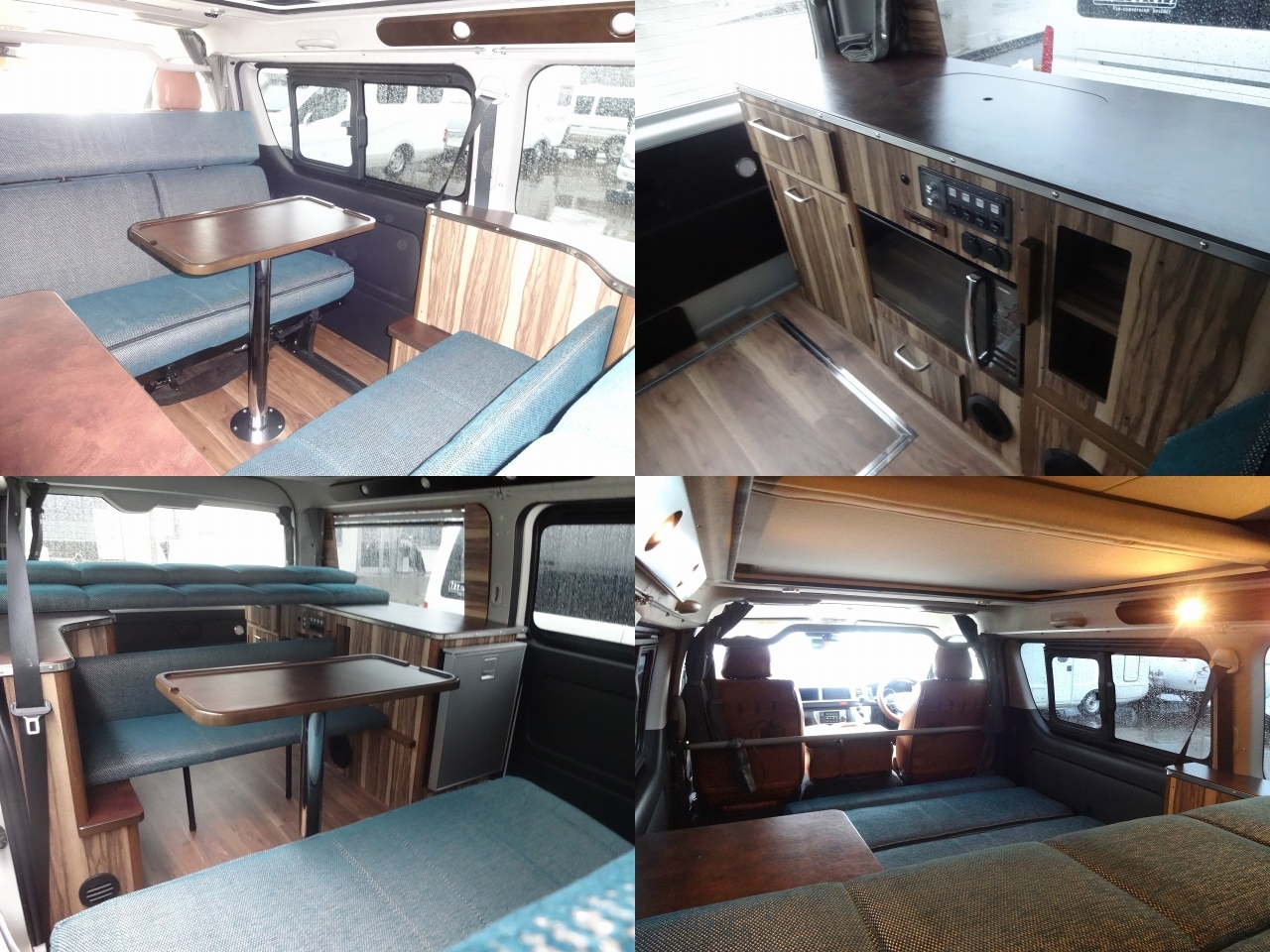 キャンピングカー バンコン ﾊｲｴｰｽ ｹｲﾜｰｸｽ ｵｰﾛﾗｴｸｽｸﾙｰｼﾌﾞ 4WD