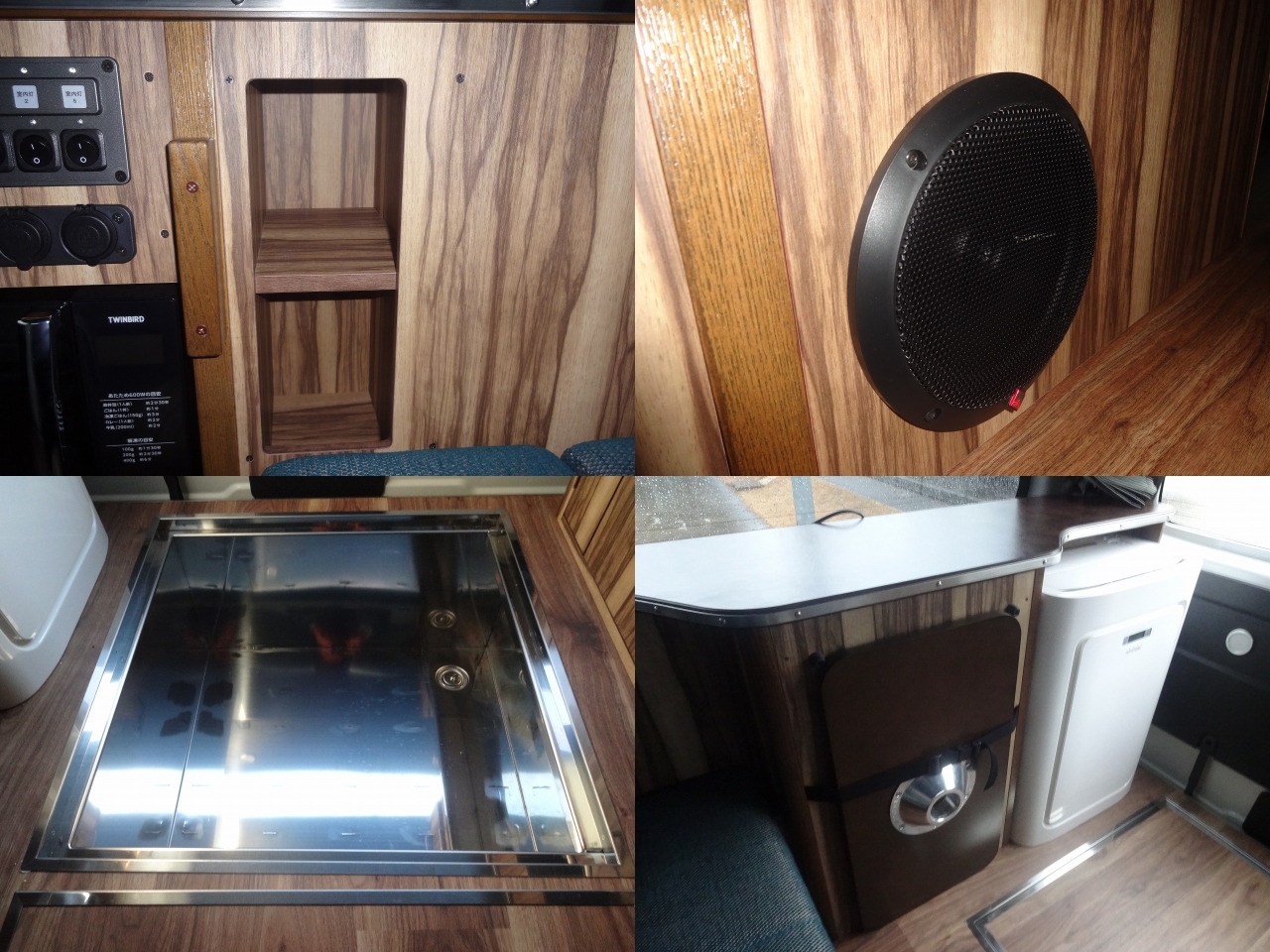 キャンピングカー バンコン ﾊｲｴｰｽ ｹｲﾜｰｸｽ ｵｰﾛﾗｴｸｽｸﾙｰｼﾌﾞ 4WD