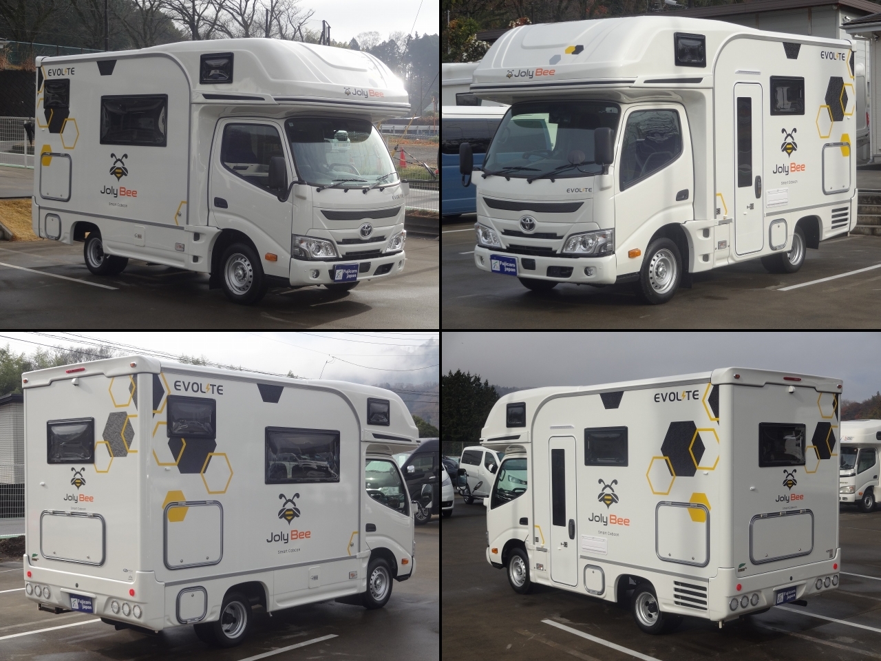 キャンピングカー キャブコン ｶﾑﾛｰﾄﾞ ﾅｯﾂRVｼﾞｮﾘﾋﾞｰﾀｲﾌﾟX 家ｴｱｺﾝ