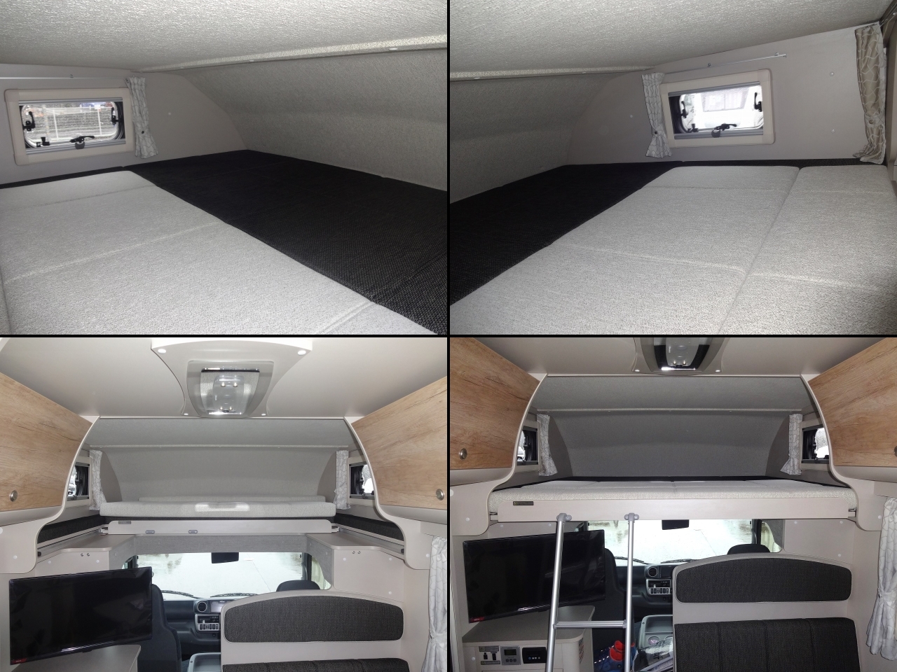 キャンピングカー キャブコン ｶﾑﾛｰﾄﾞ ﾅｯﾂRVｼﾞｮﾘﾋﾞｰﾀｲﾌﾟX 家ｴｱｺﾝ