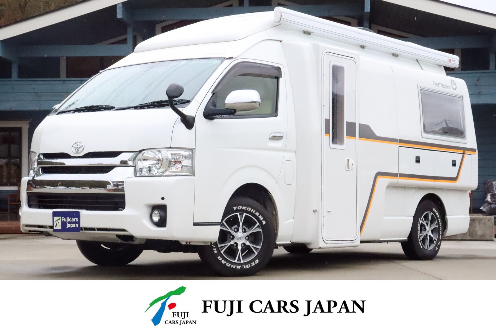 キャンピングカー バンコン ハイエース ホワイトハウス タイムマシン 4WD