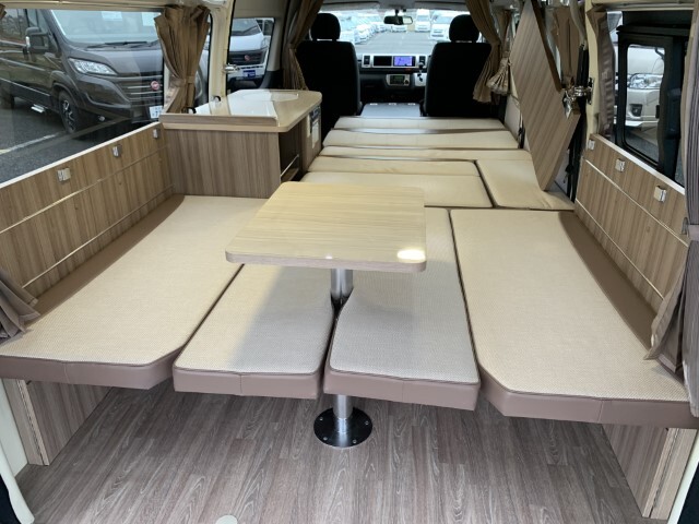 キャンピングカー バンコン ｶｽﾀﾑｾﾚｸﾄ ﾛｰﾄﾞｾﾚｸﾄSL 4WD FFﾋｰﾀｰ