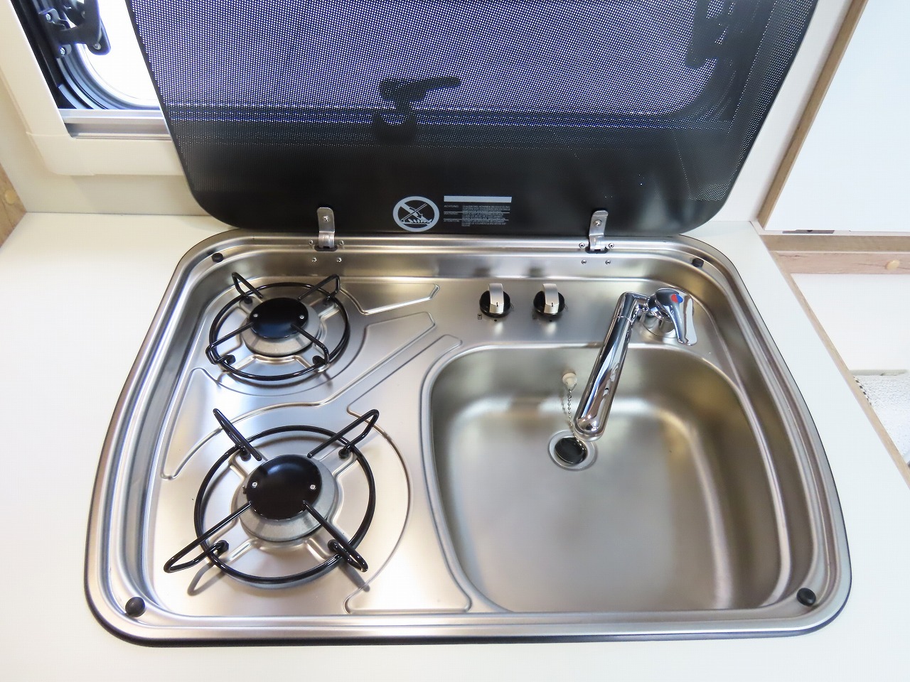 キャンピングカー キャブコン ｶﾑﾛｰﾄﾞ ﾅｯﾂRVｸﾚｱ5.3Wﾊｲﾊﾟｰｴﾎﾞ