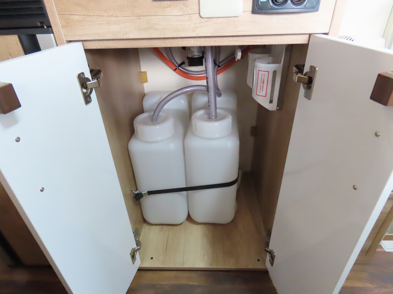 キャンピングカー キャブコン ｶﾑﾛｰﾄﾞ ﾅｯﾂRVｸﾚｱ5.3Wﾊｲﾊﾟｰｴﾎﾞ