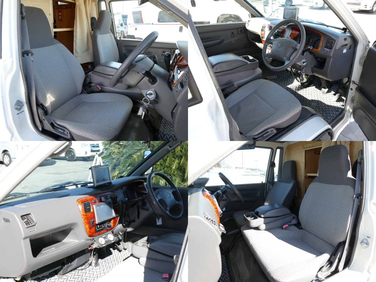 キャンピングカー キャブコン ﾘｰｴｷｽﾎﾟｰﾄ　ｱｳﾄﾄﾞｱｼﾞｭﾆｱ　家AC　ACﾎﾞｲﾗｰ