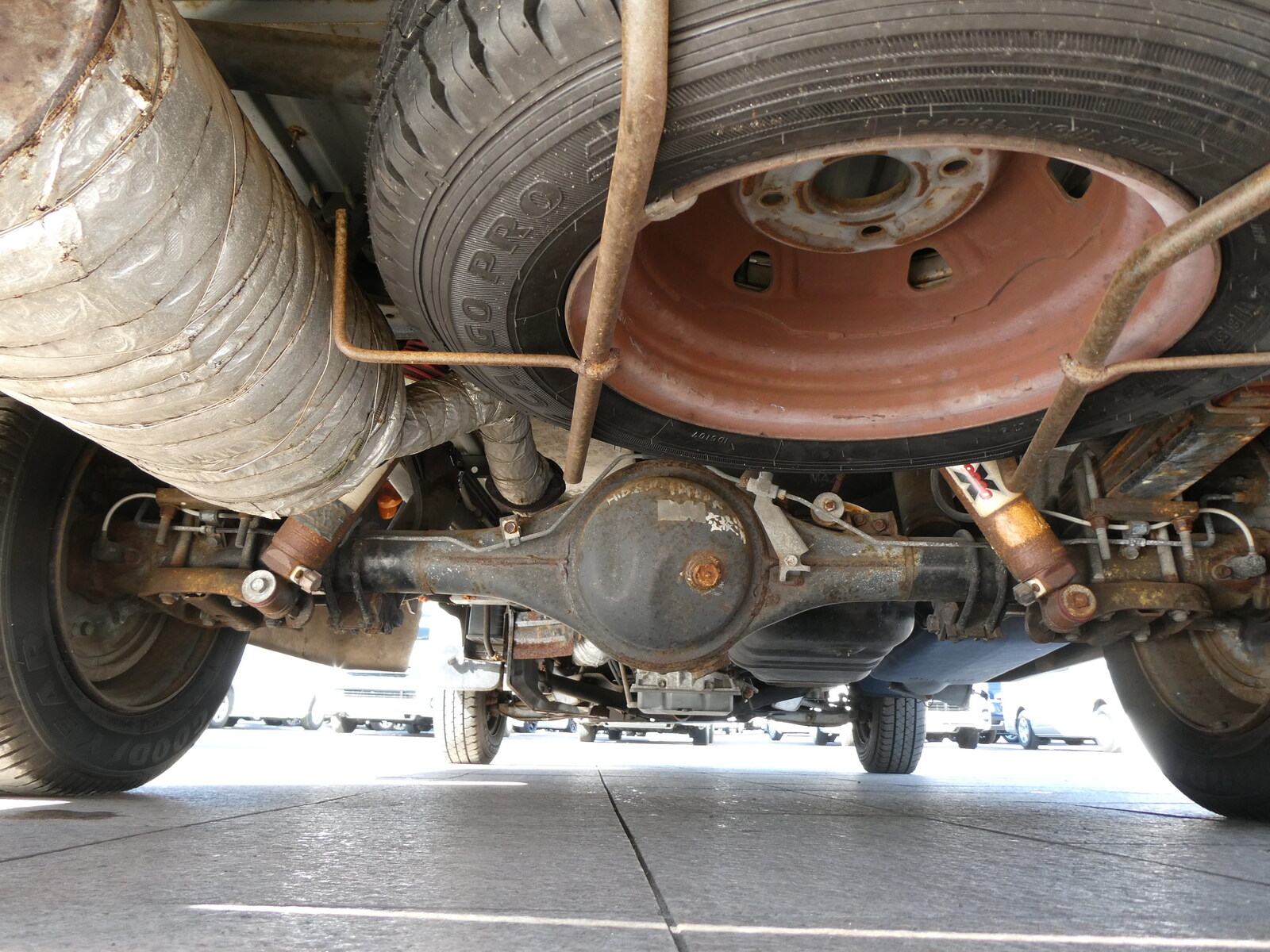 キャンピングカー キャブコン ﾘｰｴｷｽﾎﾟｰﾄ　ｱｳﾄﾄﾞｱｼﾞｭﾆｱ　家AC　ACﾎﾞｲﾗｰ