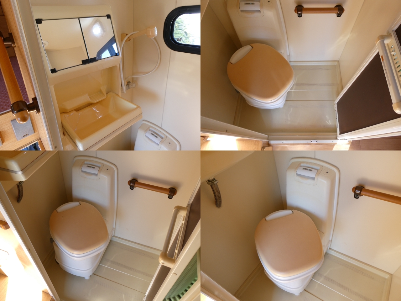 キャンピングカー キャブコン ﾘｰｴｷｽﾎﾟｰﾄ　ｱｳﾄﾄﾞｱｼﾞｭﾆｱ　家AC　ACﾎﾞｲﾗｰ