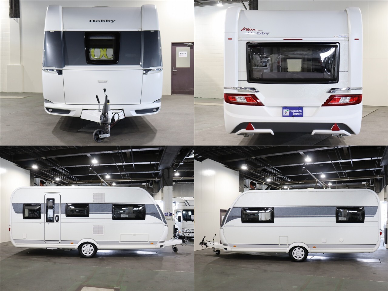 キャンピングカー トレーラー ﾎﾋﾞｰ 495ULﾌﾟﾚｽﾃｰｼﾞ　要牽引免許　家庭用AC