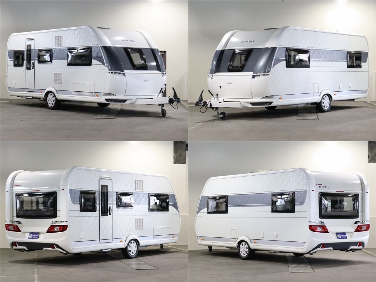 キャンピングカー トレーラー ﾎﾋﾞｰ 495ULﾌﾟﾚｽﾃｰｼﾞ　要牽引免許　家庭用AC